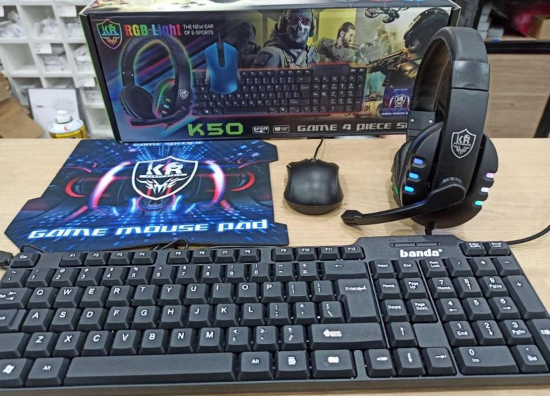 Combo teclado + mouse y llévate unos auriculares gratis.